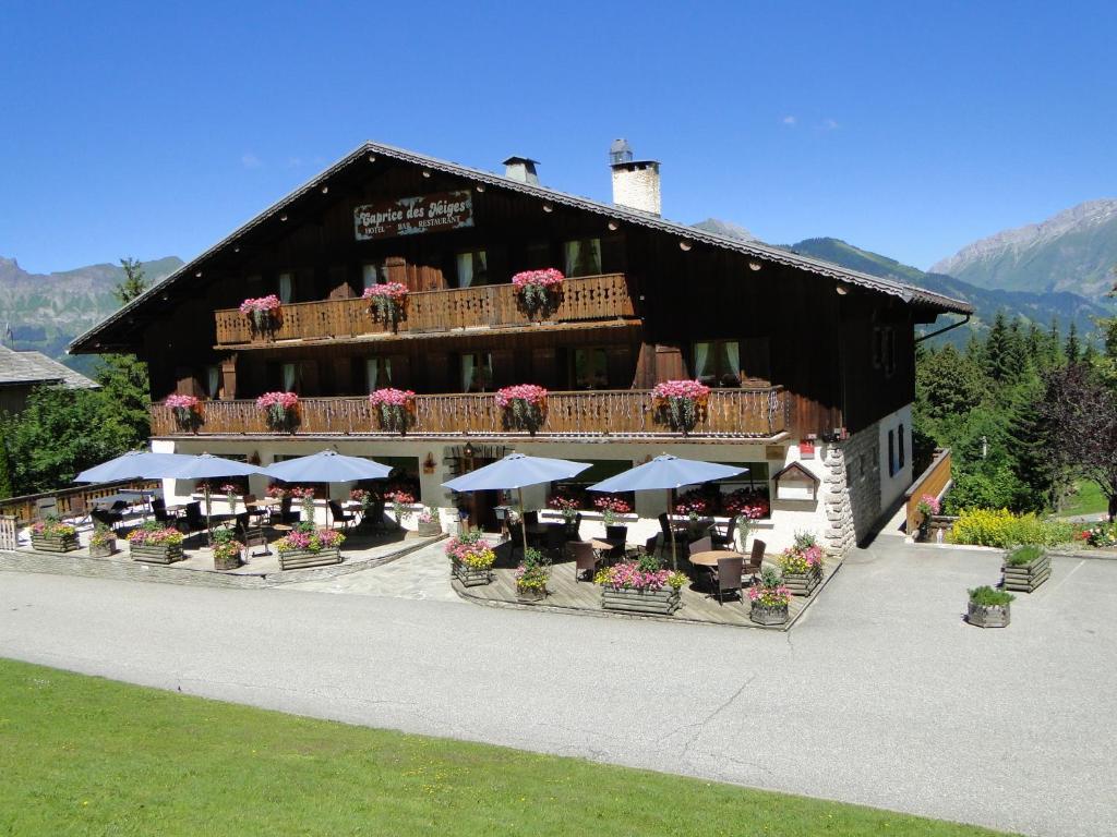 Hotel Le Caprice Des Neiges Crest-Voland Exterior foto